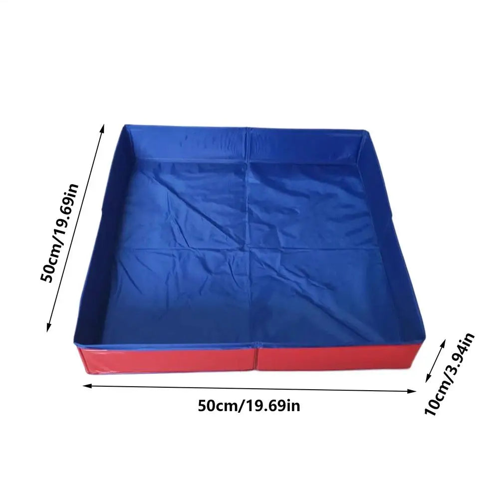 Foldable Dog Wading Pool for Small Pets with Non-Slip Base