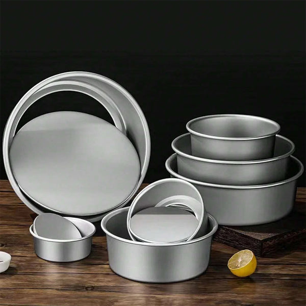 Non-Stick Round Cake Pan with Removable Base