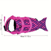 Shark & Mermaid Dog Life Jacket with Safety Handle