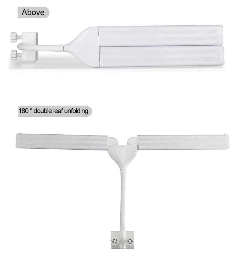 Lampe LED à pince réglable pour aquarium