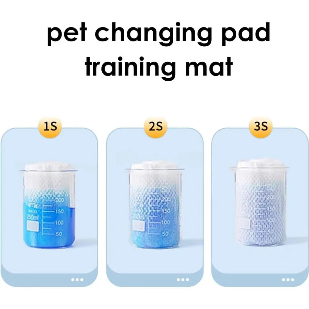 Pet Urine Absorbing Pads – Quick-Dry Disposable Cleaning Sheets