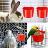 Hanging Feeder Cups for Poultry with Hook