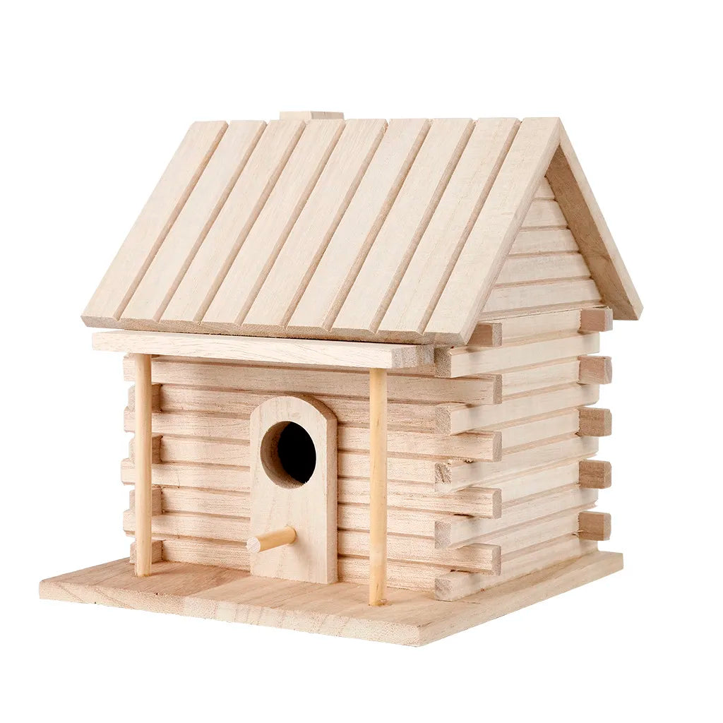 Wooden Hanging Birdhouse for Garden & Patio
