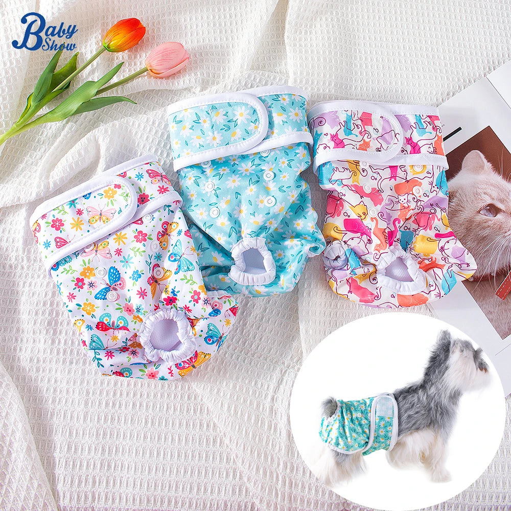 Reusable Dog Diapers for Female Dogs – Leak-Proof Sanitary Pants
