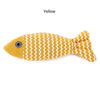 Interactive Linen Fish Cat Toy - Bite-Resistant & Dental Chew Plush