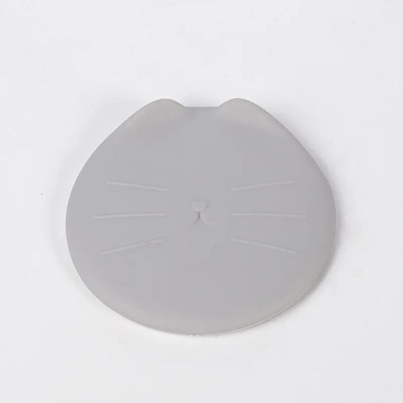 Pet Food Spoon with Lid – Cute Long-Handle Can Scoop for Cats and Dogs