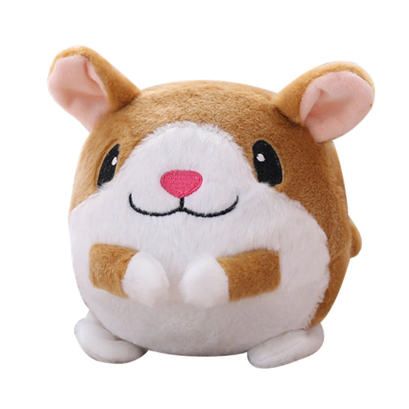 Jouet en peluche interactif pour chien qui rebondit