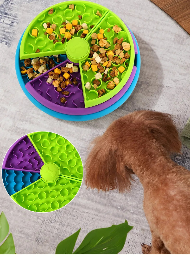 Interaktives Puzzle-Futternapf für Hunde