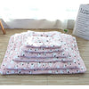 Lit pour animaux de compagnie en peluche double face