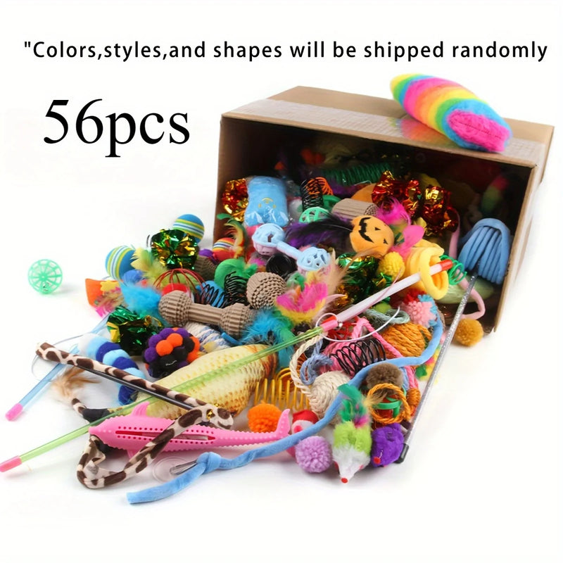 Pack de Jouets pour Chats Assortis