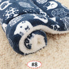 Coussin de Fleece Doux pour Animaux & Garniture de Cage