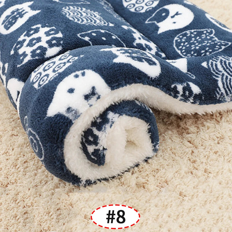 Coussin de Fleece Doux pour Animaux & Garniture de Cage