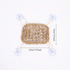 Natural Seaweed Reptile Hammock with Suction Cups
