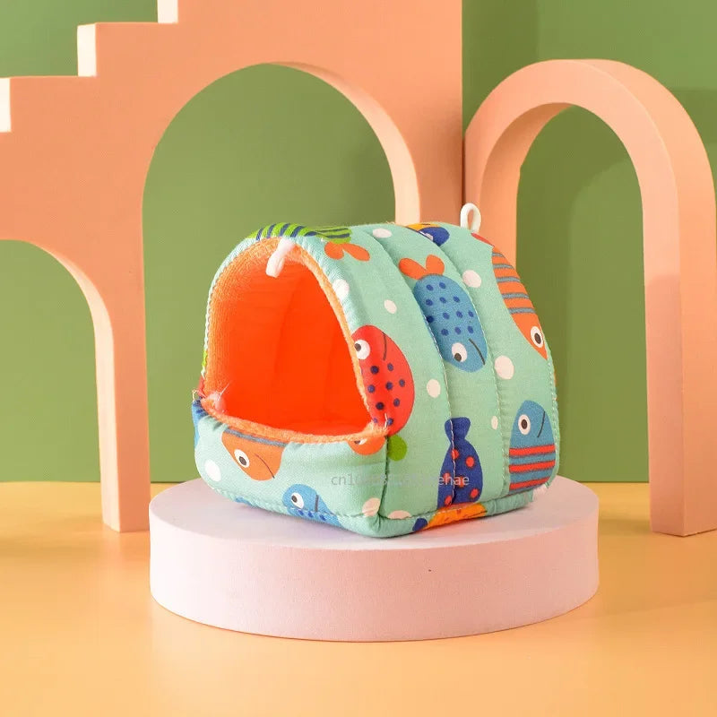 Niche Douillette pour Petits Animaux : Hamsters, Cobayes & Lapins