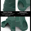 Reptile Hide Cave Decor with 2 Food Bowls