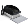 Stainless Steel Cat Litter Box with Lid, High-Sided, Extra Large