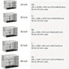 Heavy Duty Dog Crate Cover for 42-Inch Wire Kennels – Black