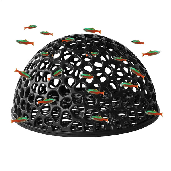 كهف الجمبري المصغّر المسامي لحوض السمك