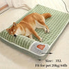 Winter Warm Dog Bed with Removable Cover - Large Kennel Mat
