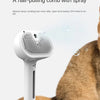 Brosse de toilettage électrique 3-en-1 pour animaux avec vapeur et massage
