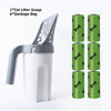 Cat Litter Scoop with Integrated Waste Bag Holder