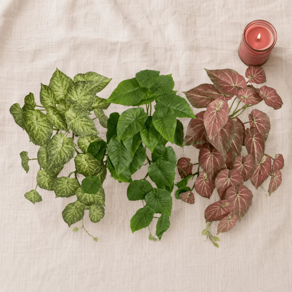 Realistic Artificial Ivy Hanging Plant for Wall Decor
