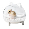 Bac à sable transparent pour hamster