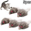Jouet Souris en Peluche pour Chat avec Longue Queue