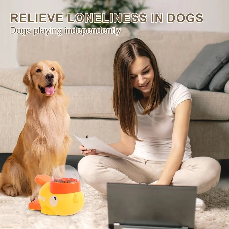 2-in-1 Interactive Dog Toy and Treat Dispenser