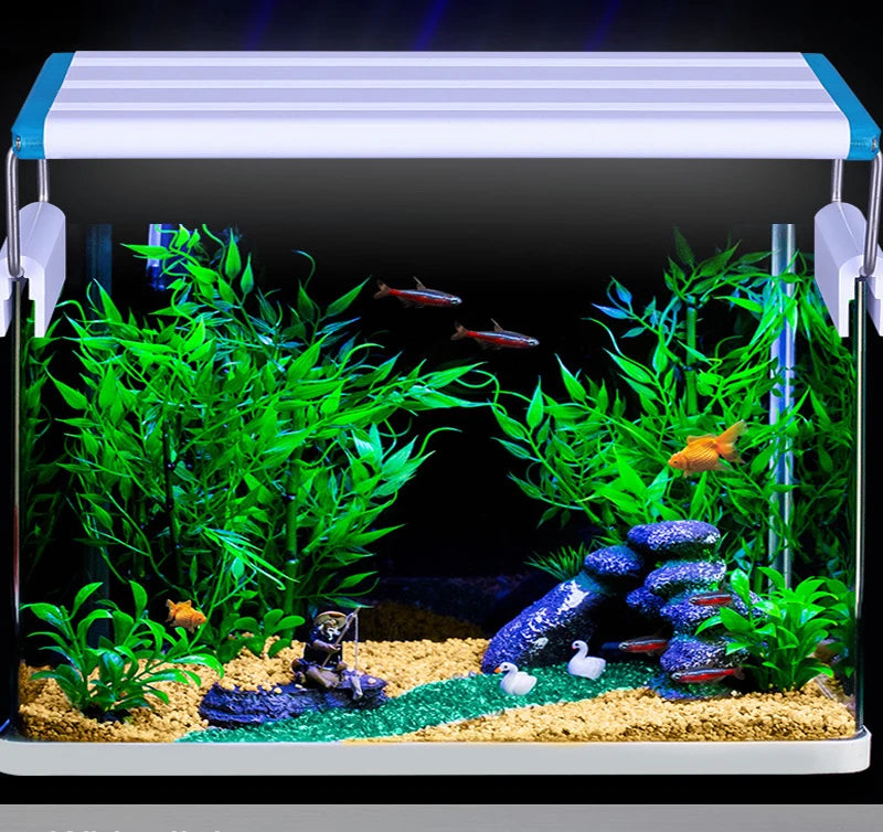 Lampe LED à clipser pour aquarium, profil fin