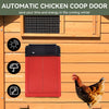 Battery-Powered Automatic Chicken Coop Door Opener with Light Sensor