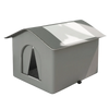 Foldable Waterproof Insulated Cat House with Thermal Lining