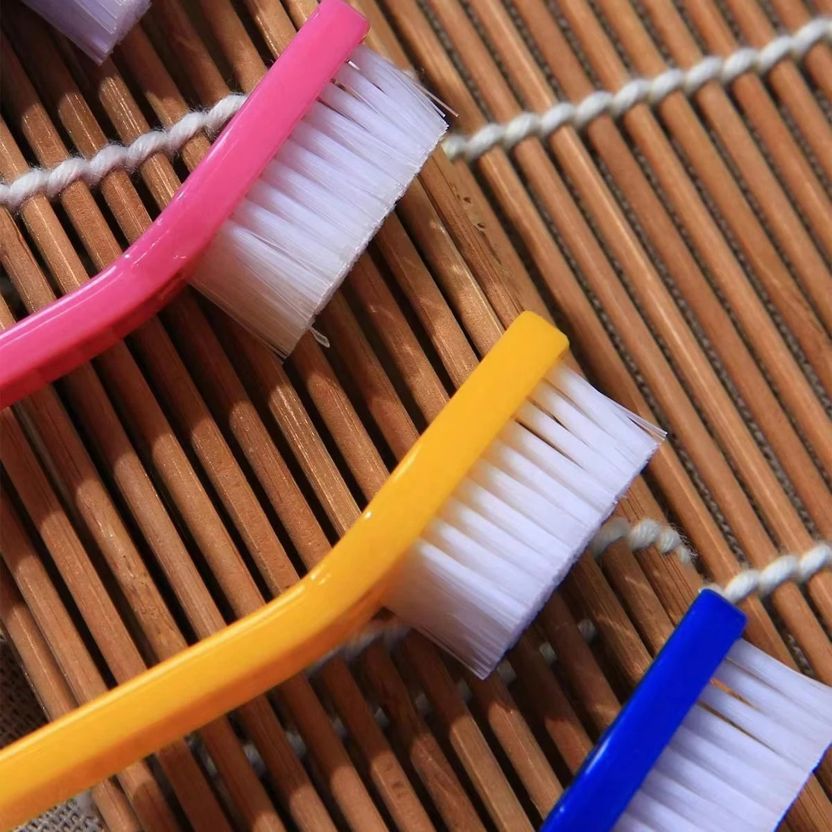 Long-Handle Double-Head Pet Toothbrush Set for Dogs and Cats
