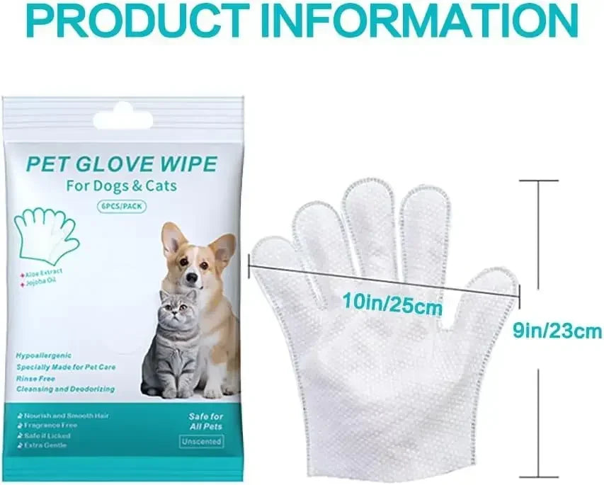 Unscented Extra-Thick Pet Cleaning Wipes with Soothing Botanical Extracts