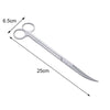 Stainless Steel Aquarium Tool Set with Scissors, Tweezers, and Shovel
