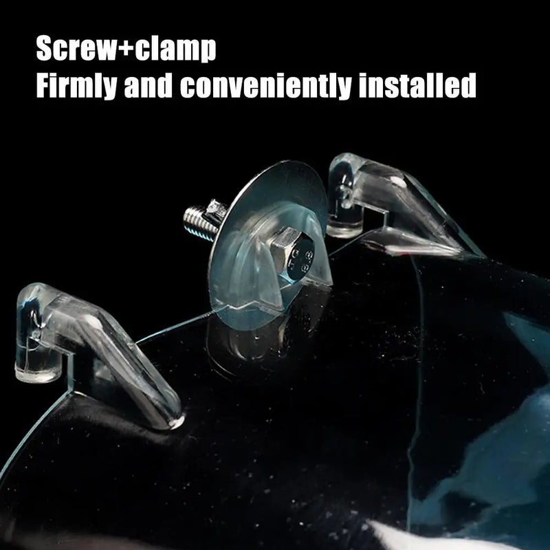 حمام طيور معلق شفاف للقفص