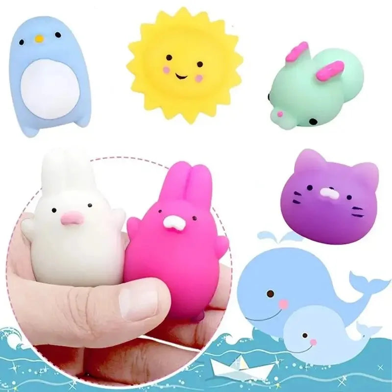 Cute Animal Stress Relief Squishy Toys (Set of 20)