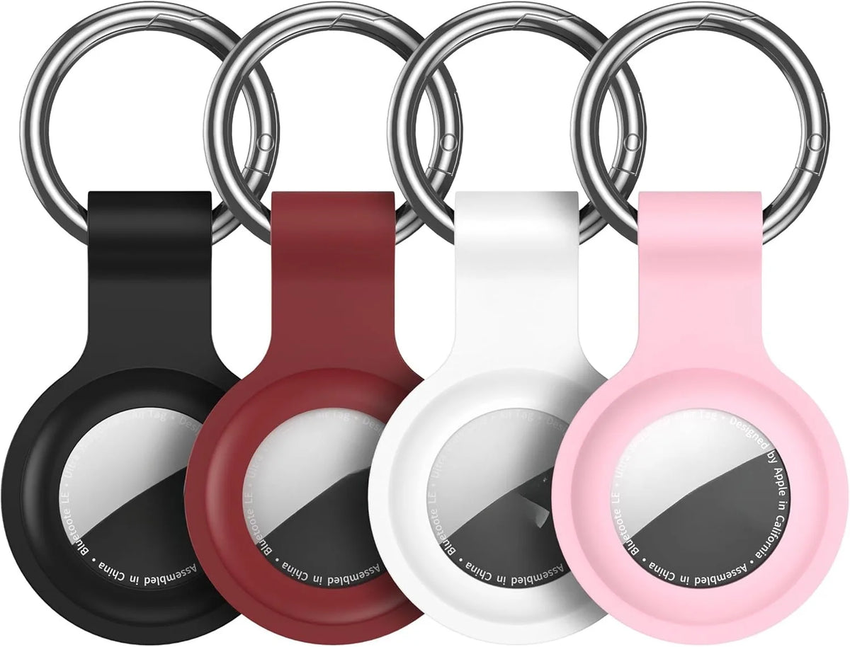 Silicone AirTag Case with Keychain