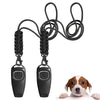 Zwei-in-Eins-Hundepfeife und Clicker für das Hundetraining