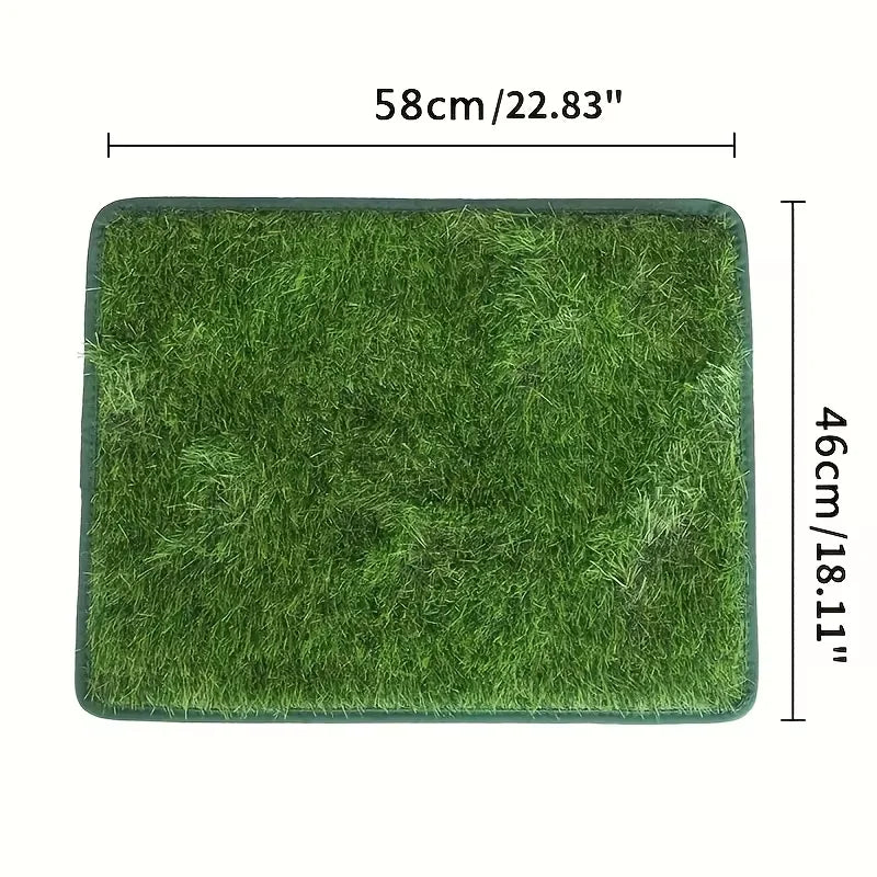 Washable Fake Grass Dog Potty Training Pad