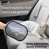 Statische Handschuhe zur Entfernung von Tierhaaren