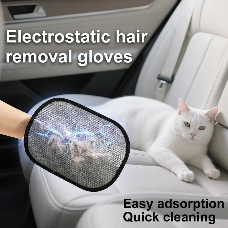 Statische Handschuhe zur Entfernung von Tierhaaren
