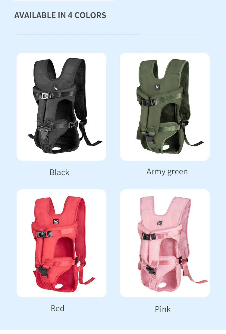 Mochila Transportadora Transpirable para Mascotas