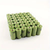 Leak-Proof Dog Waste Bags with Paw Print Design (5 Rolls)