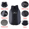 Waterproof Pet Vest Coat for Winter Reflective Dog Jacket