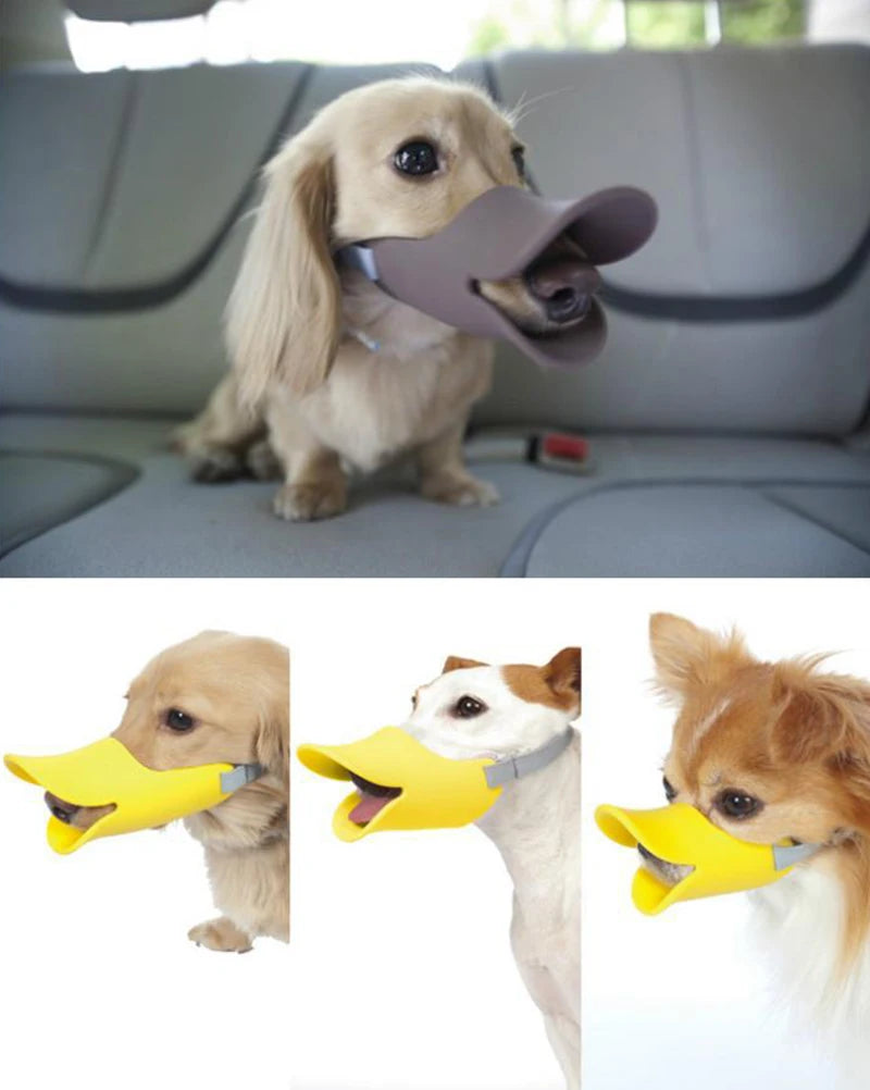 Cute Duck Bill Dog Muzzle for Small Breeds
