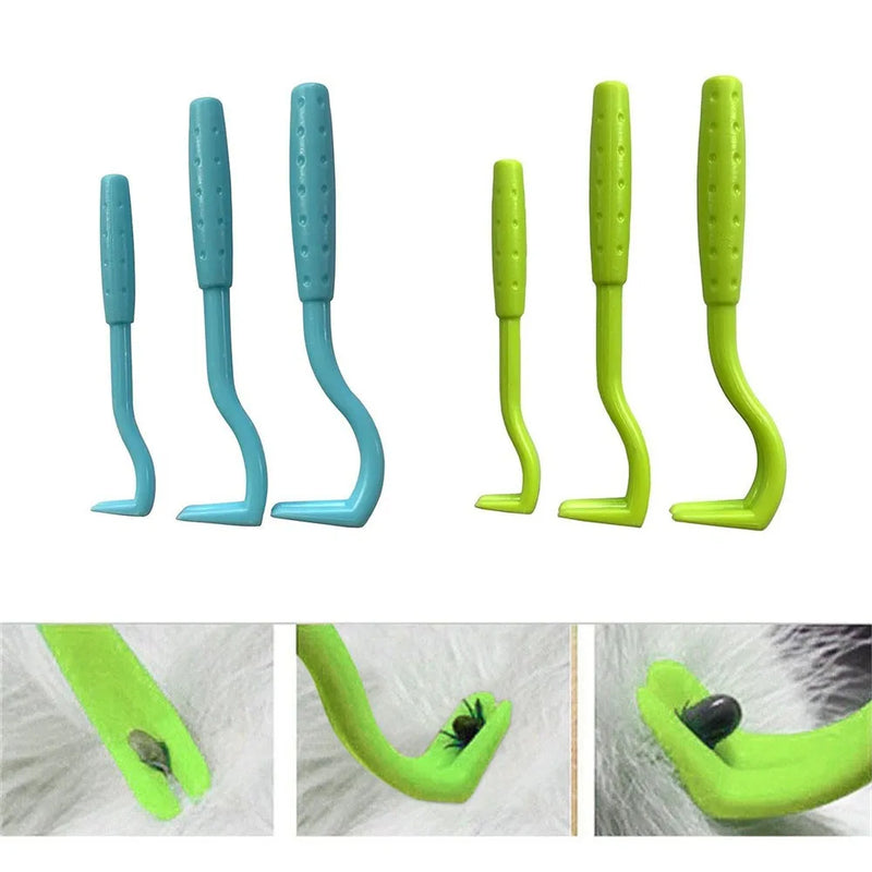 Kit de 3 Piezas para la Eliminación de Garrapatas y Pulgas