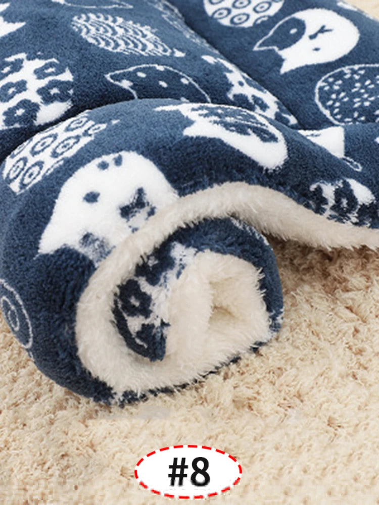 Coussin de Fleece Doux pour Animaux & Garniture de Cage