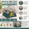 Breathable Mesh Pet Tent Hideout for Small Animals
