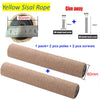 Yellow sisal rope and M8 screws for replacement scratching posts and cat trees